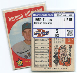 All Cards are sleeved with a QR code on the label. This allows for online viewing of the card.